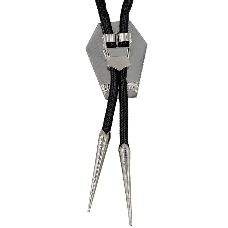 Bolo Tie Coffin Skull Bones