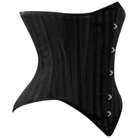 Brocade Lined UnderBust Blk