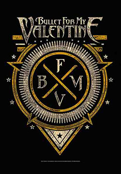 Bullet for my valentine emblem flag