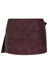 Burgundy Astra Skirt