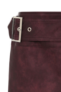 Burgundy Astra Skirt