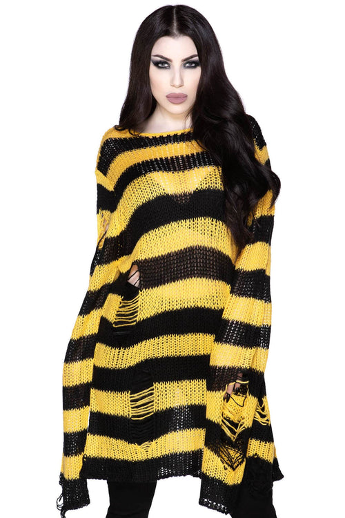 Busy Bee Knit Sweater