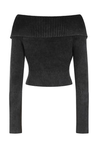 Nocturne Knit Cardigan Grey