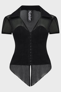 Cryptic Cora Top