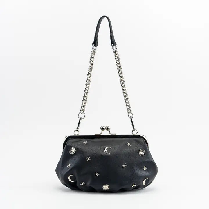 Celeste Kisslock Shoulder Bag