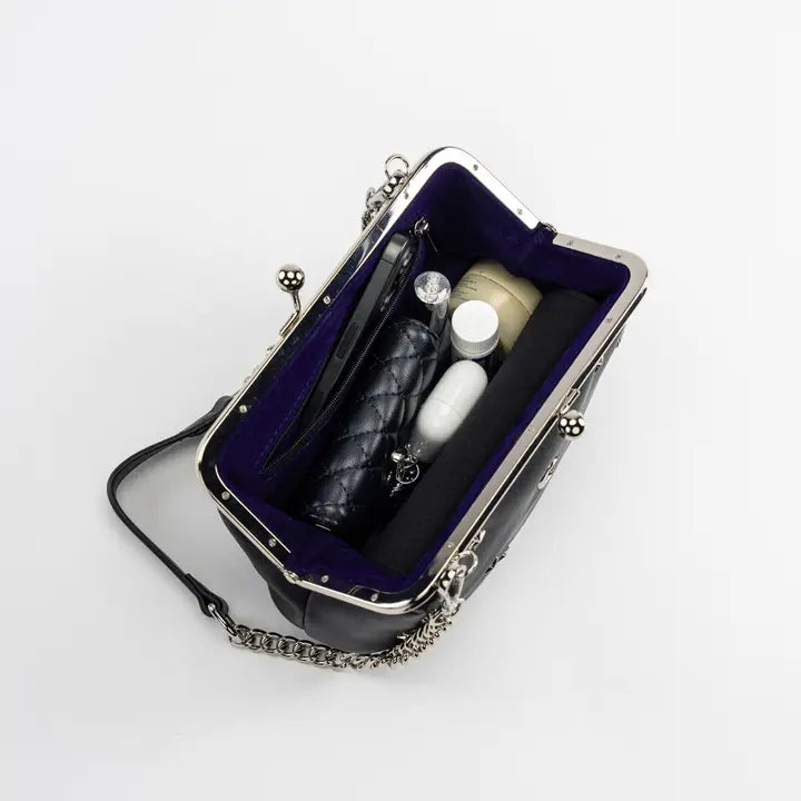 Celeste Kisslock Shoulder Bag