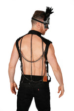 Chain Hollow-Out Vest