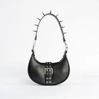 Chain and Spike Handbag BLK