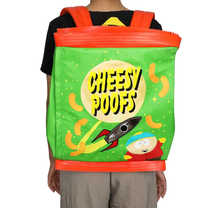 Cheesy Poofs 18" Novelty Backpa