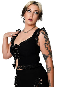 Circe Top Blk