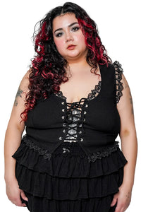 Circe Top Blk
