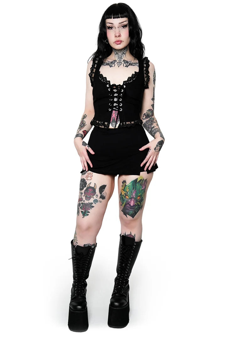 Circe Top Blk