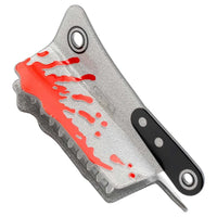 Cleaver Silver Glitter Claw