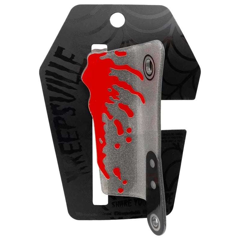 Cleaver Silver Glitter Claw
