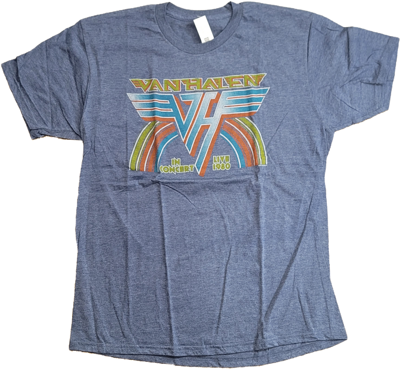 Van Halen Live 1980 on Blue