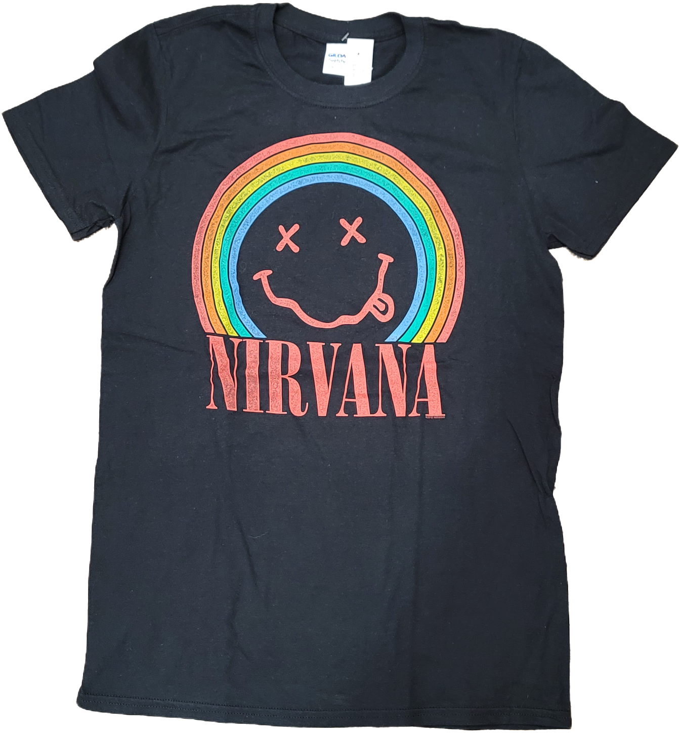 NIRVANA 遺書 スマイル Tシャツ 31xwq6nqtGL._AC_.jpg