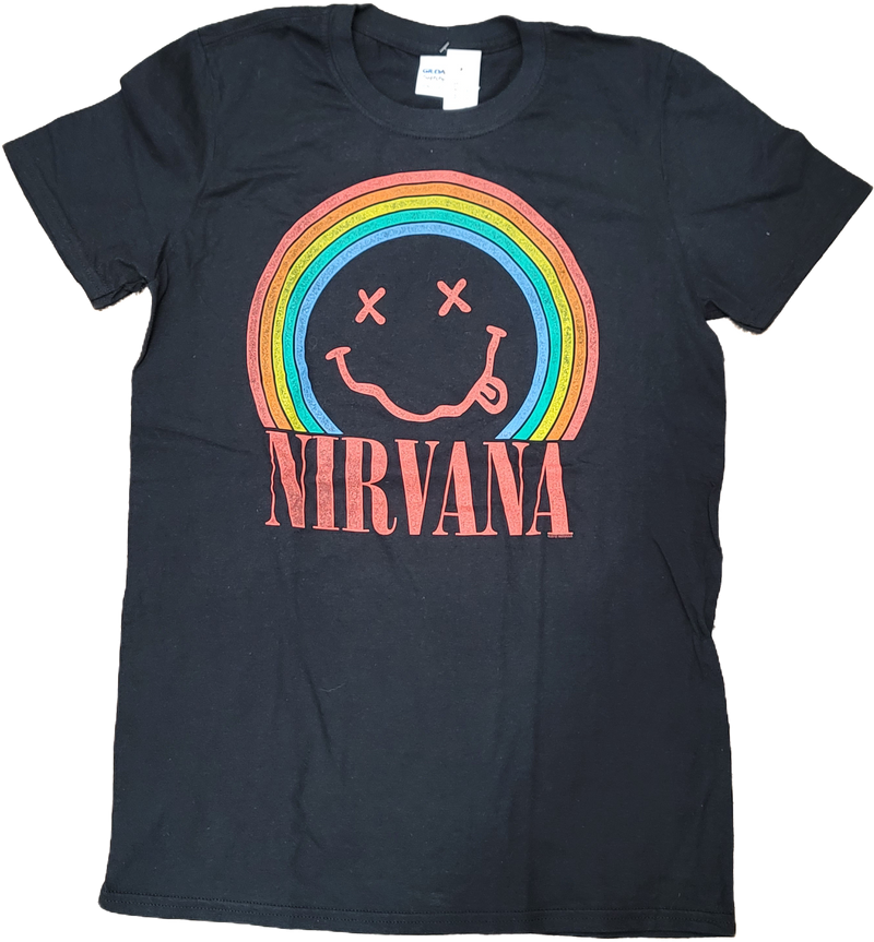 Nirvana Rainbow on Black