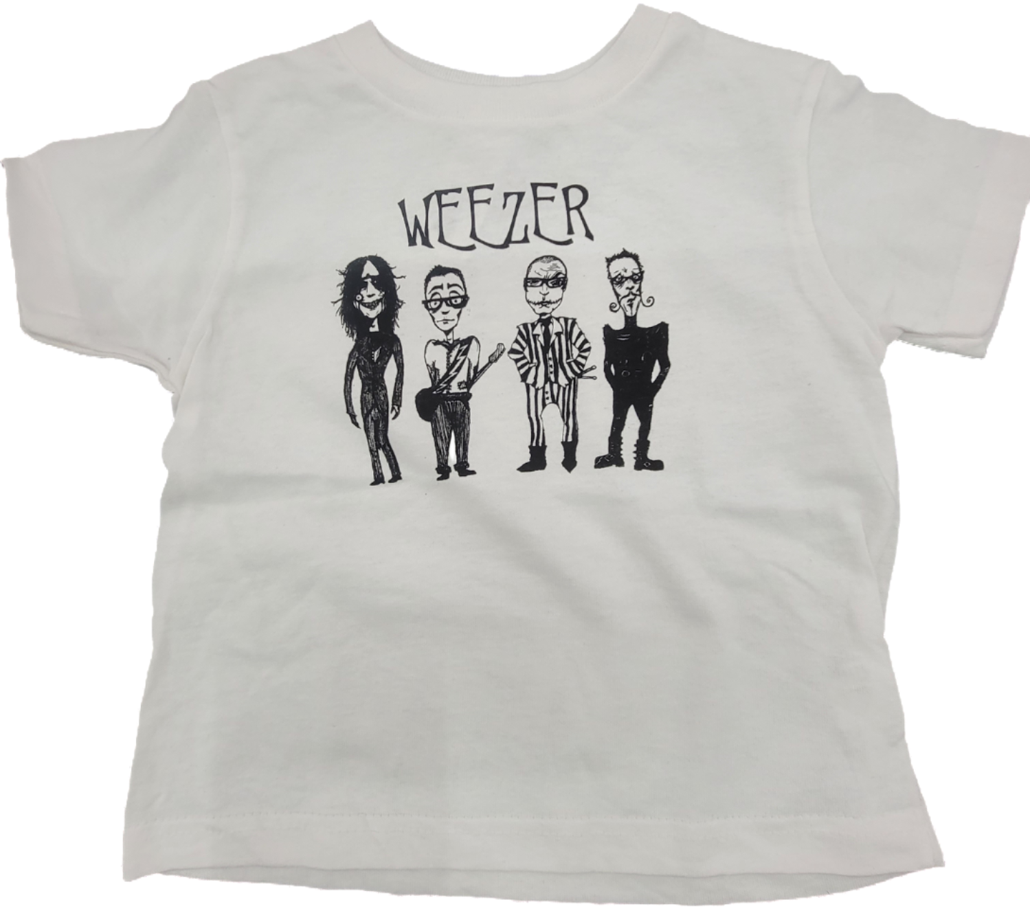 Weezer Cartoon Band Toddler T – ShirtsNThingsAZ