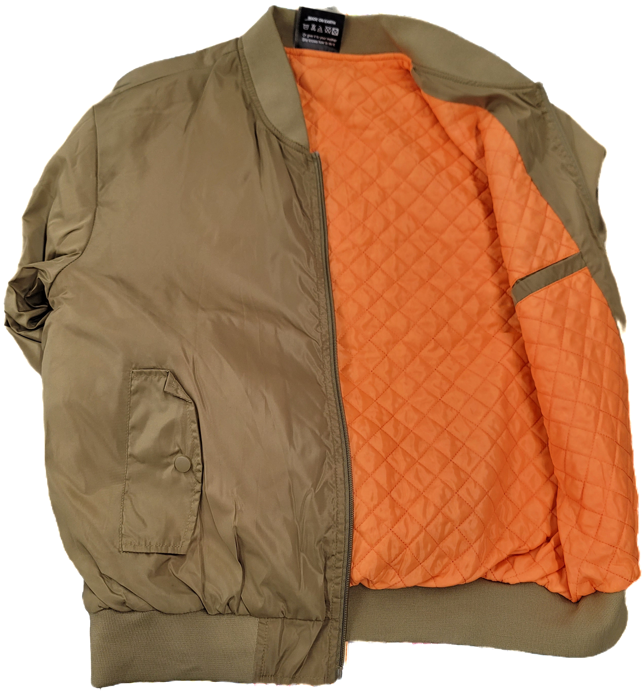 Flight Jacket Olive Light Weigh