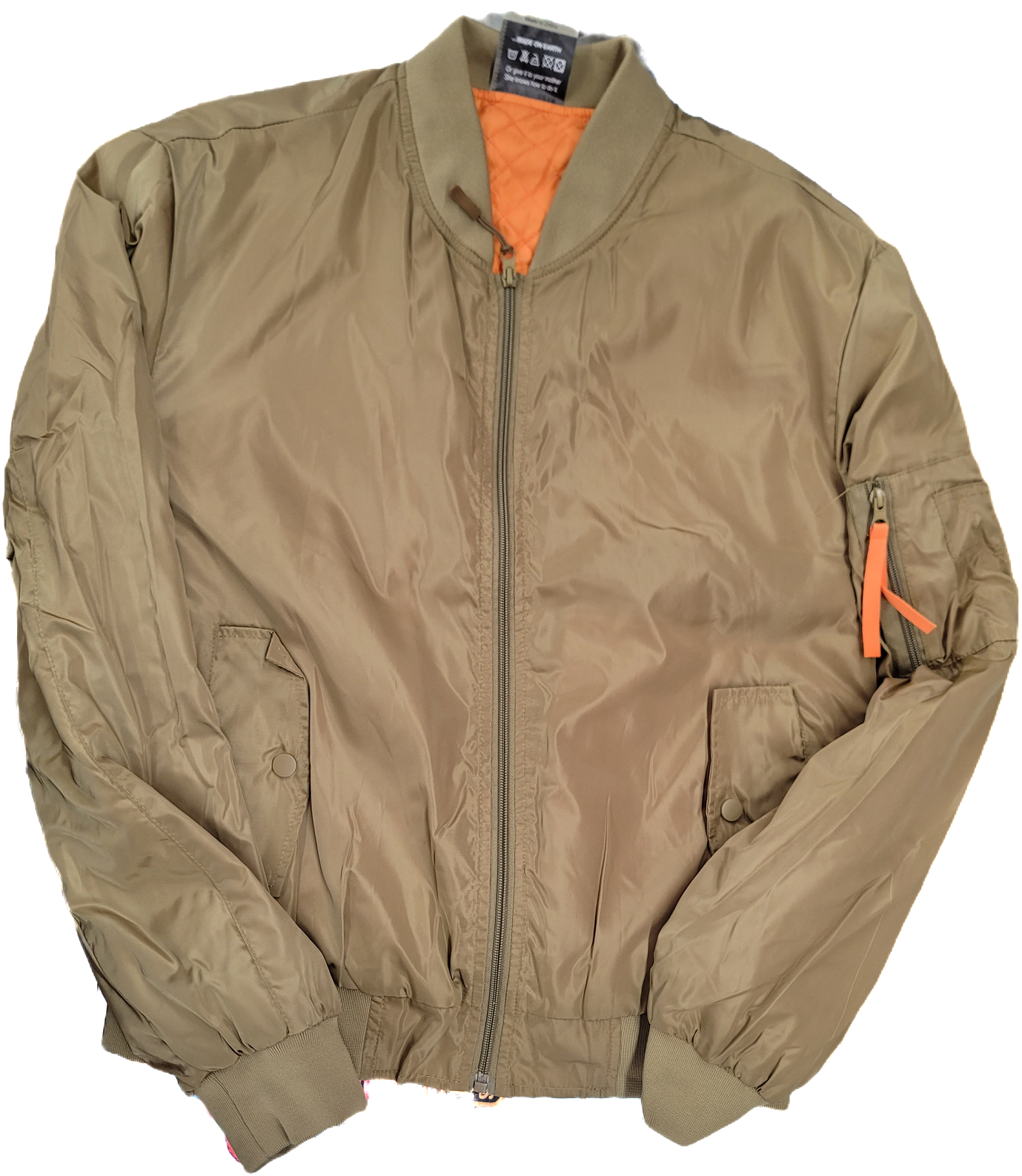Flight Jacket Olive Light Weigh