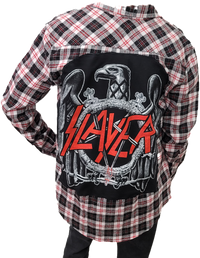 Slayer Red/White Custom Flannel