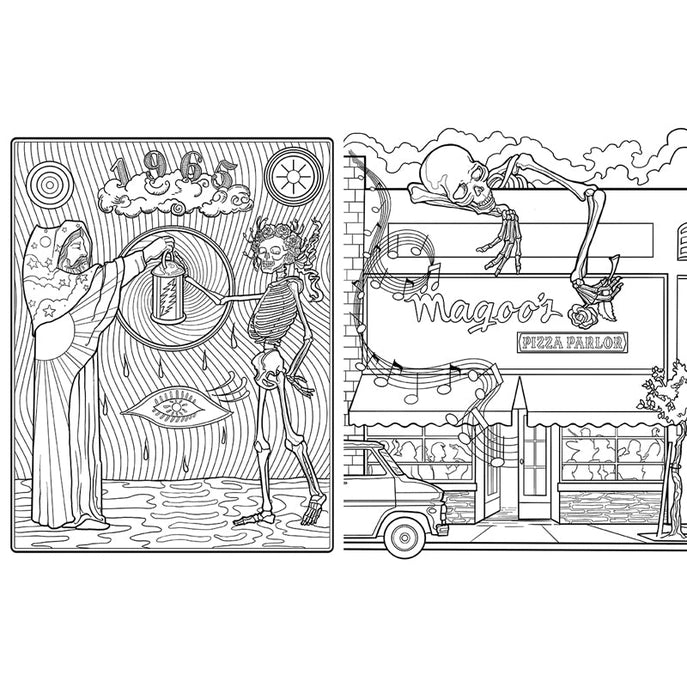 Coloring Book-Grateful Dead Off