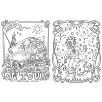 Coloring Book-Grateful Dead Off