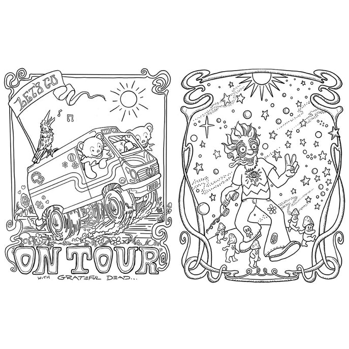 Coloring Book-Grateful Dead Off