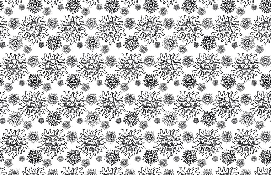 Coloring Book-Supernatural Offi