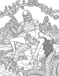 Coloring Book-Universal Monster