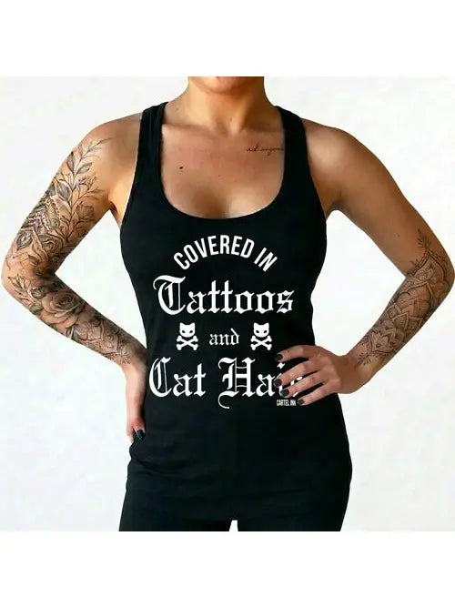 Covered in Tattoos and Cat hair