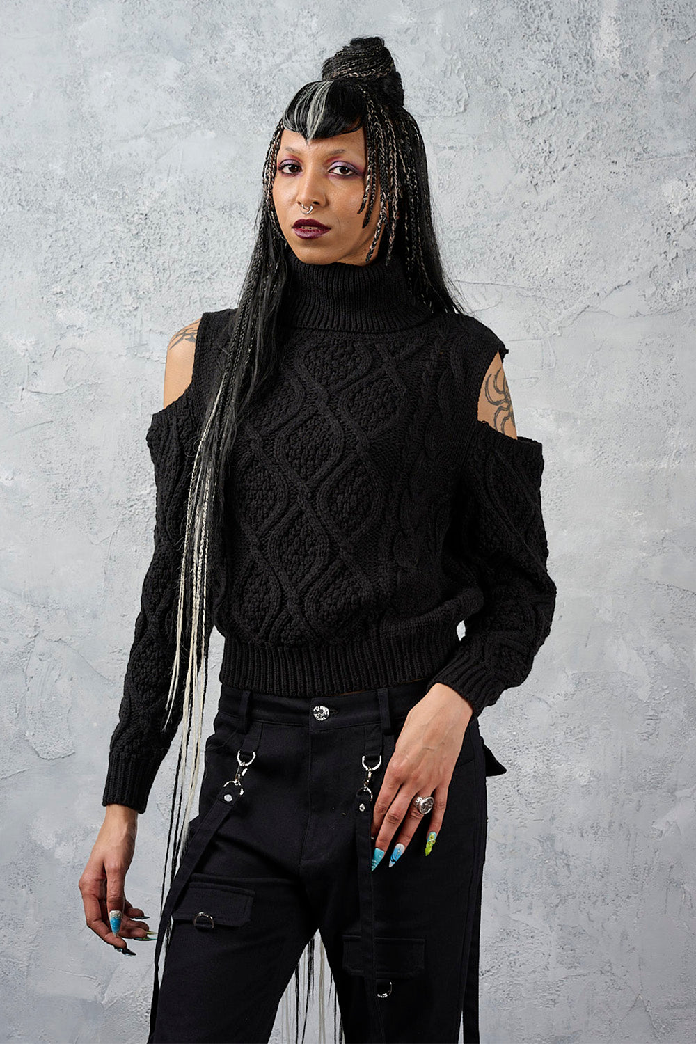 Cozy Riot Jumper Blk
