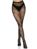 Cracked Fishnet Tights