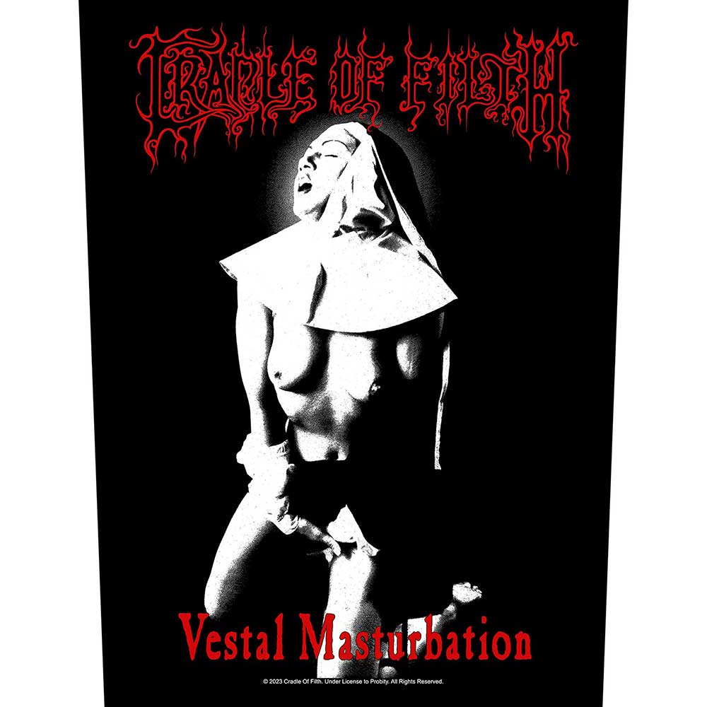 Cradle of Filth Vestal Back Patch