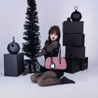 CriMson Bowler Bag Pink Plaid