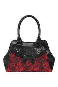 Crimson Thorn Rose Shoulder Bag