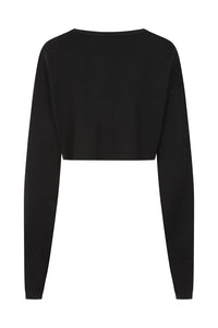 Crossbound Crop Jumper Blk