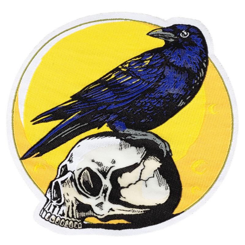 Crow on Skull