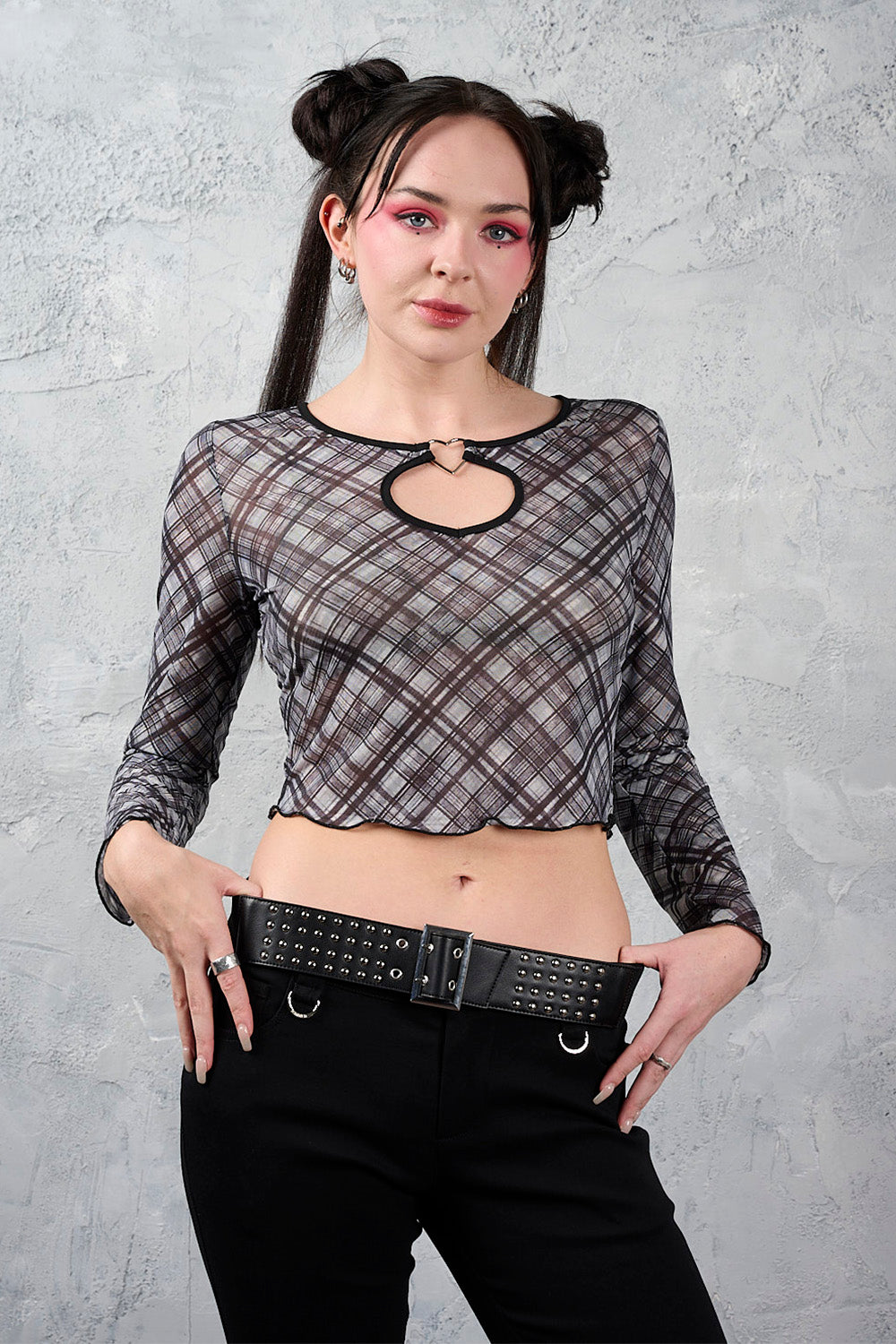 Cupid Clash Top Blk/Wht