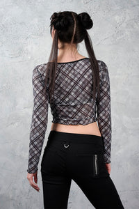 Cupid Clash Top Blk/Wht