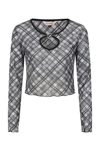 Cupid Clash Top Blk/Wht