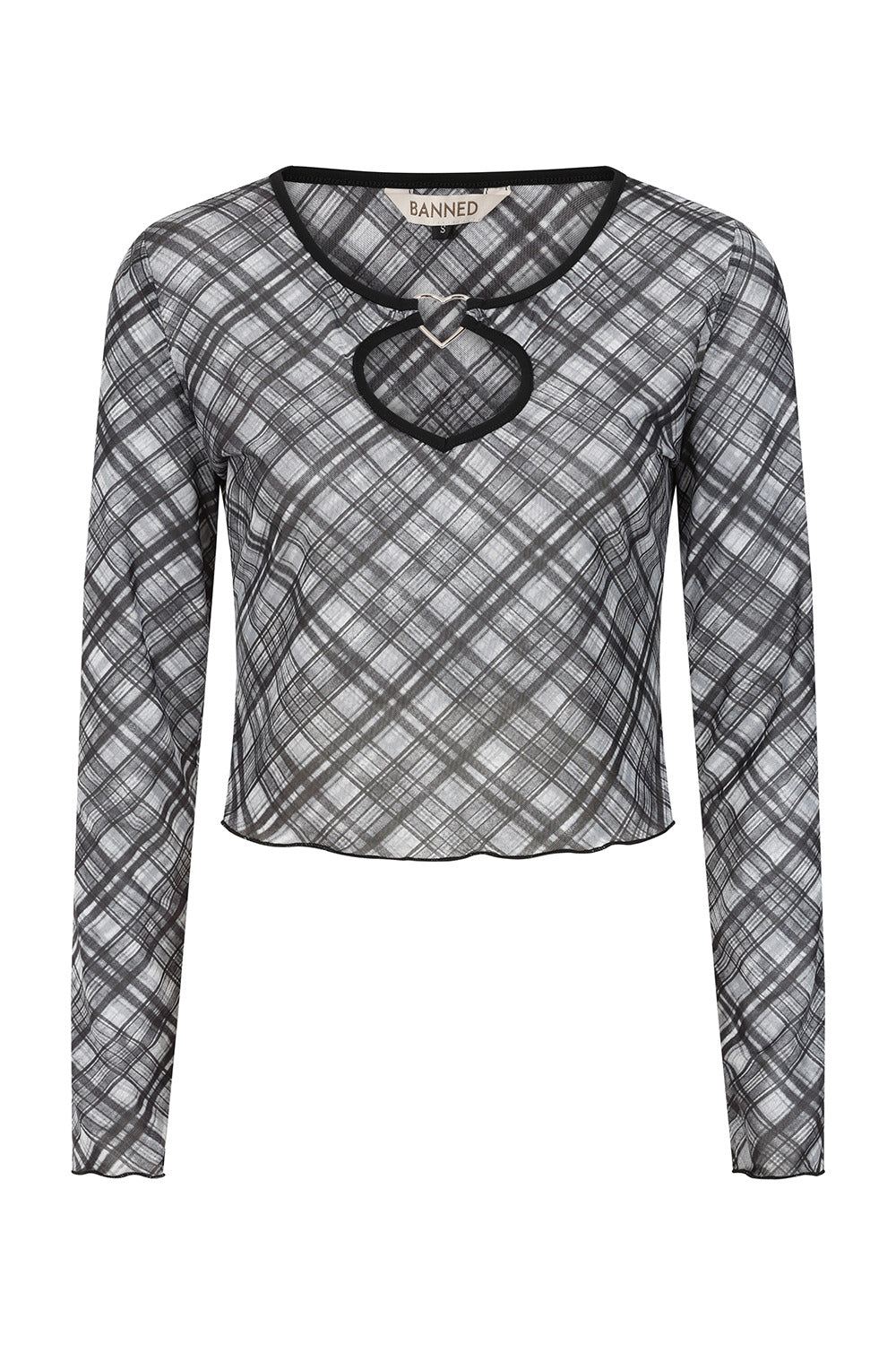 Cupid Clash Top Blk/Wht