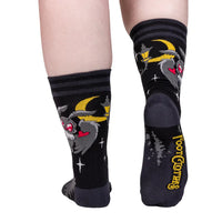 Cute Mothman Crew Sock