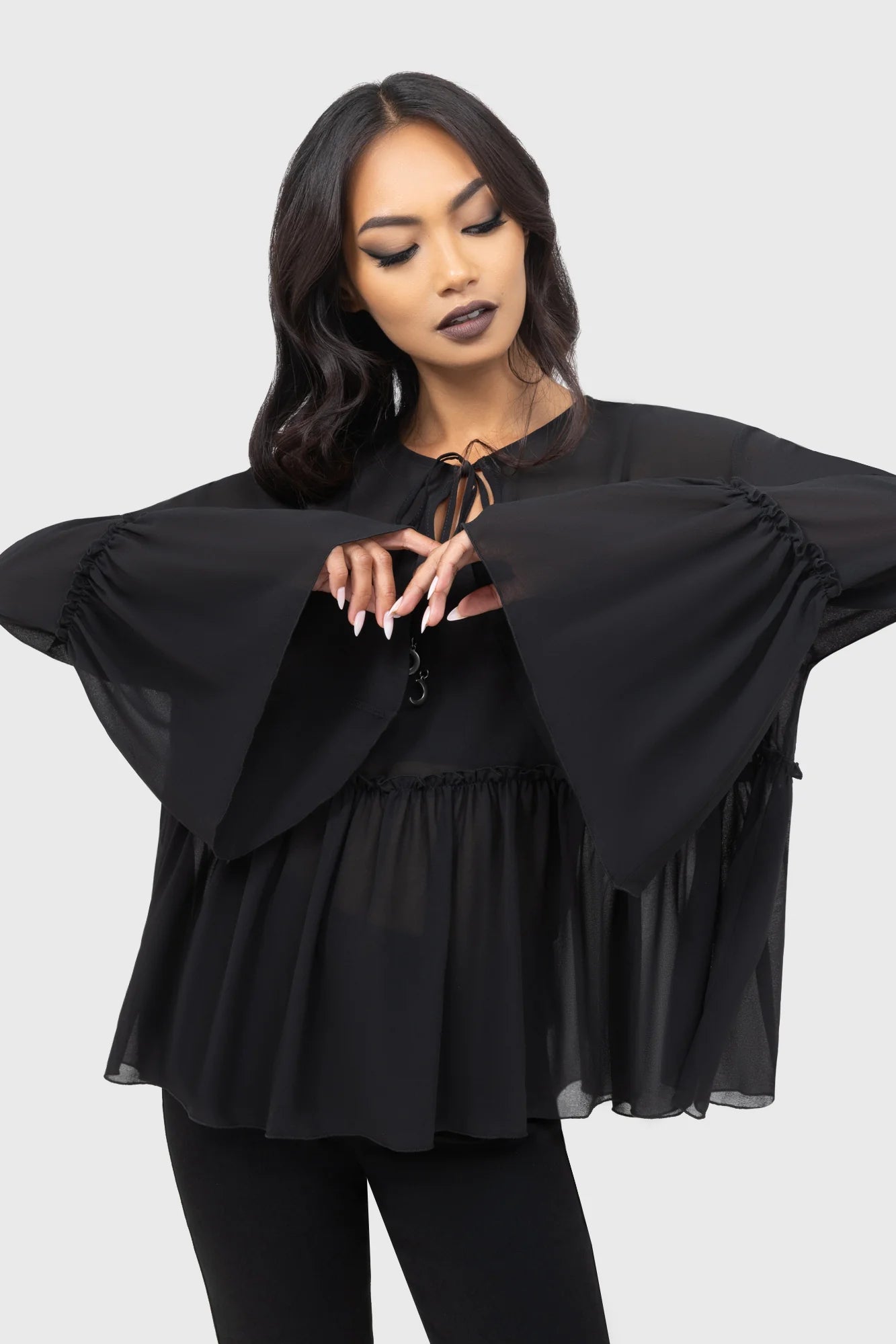 Darkstra Blouse Blk