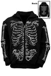 Dead Inside Skeleton Zip w/Skel