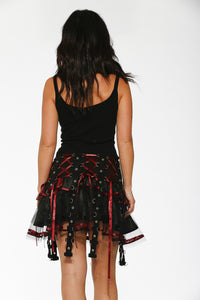 Detention Skirt Burghandy