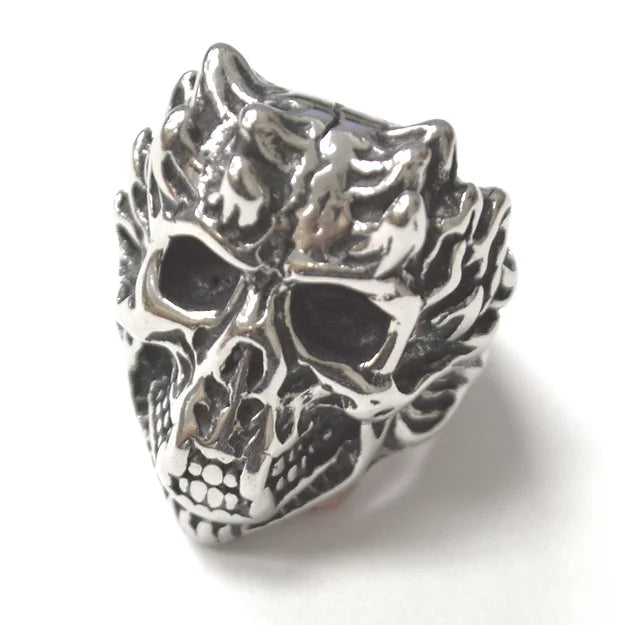 Devil Skull Stainless Ring