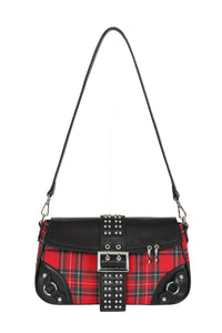 Disorder Tartan Bag Red