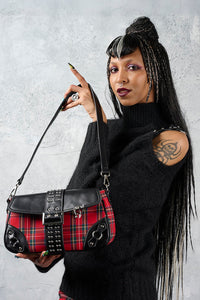 Disorder Tartan Bag Red
