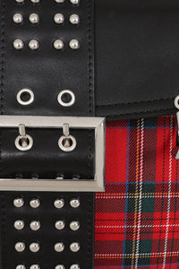 Disorder Tartan Bag Red